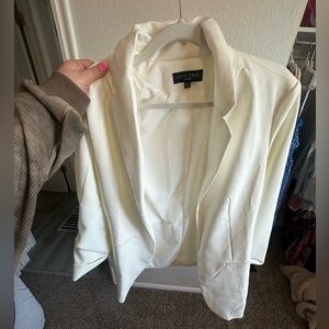 White blazer